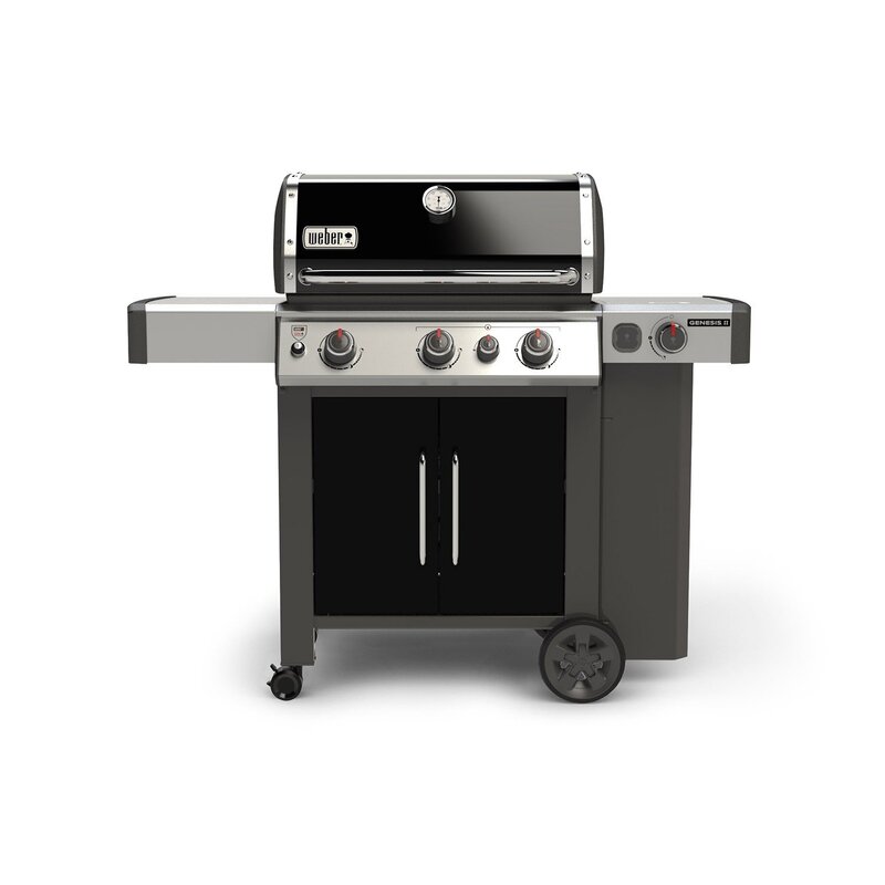 Barbecue Genesis II EP-335 GBS Noir Weber Barbecue Genesis II EP-335 GBS Noir Weber