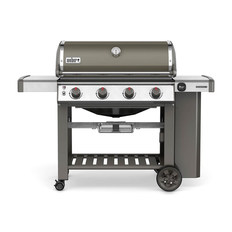 Barbecue Genesis II E 410 Smoke Grey Weber Barbecue Weber à gaz Genesis 2 E 410 GBS Smoke Grey