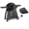 Pack barbecue Q3200 + plancha fonte Weber