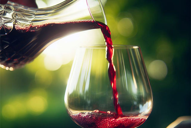 Le carafage des vins