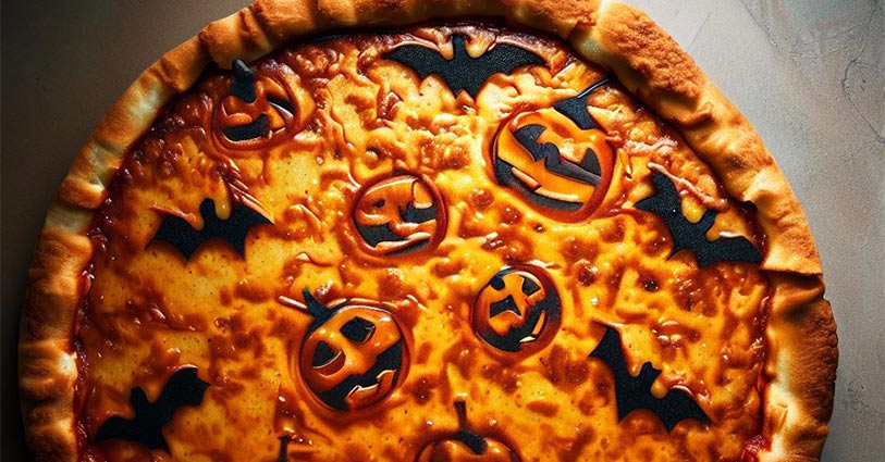 Pizza d’Halloween