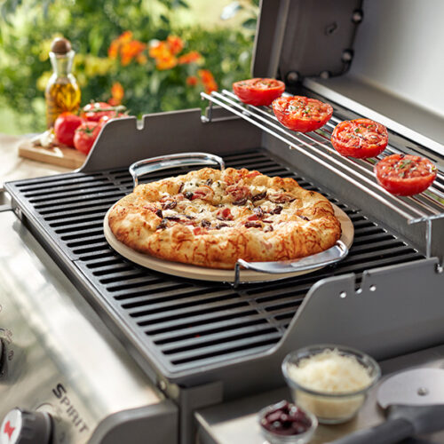 La pizza au barbecue  !