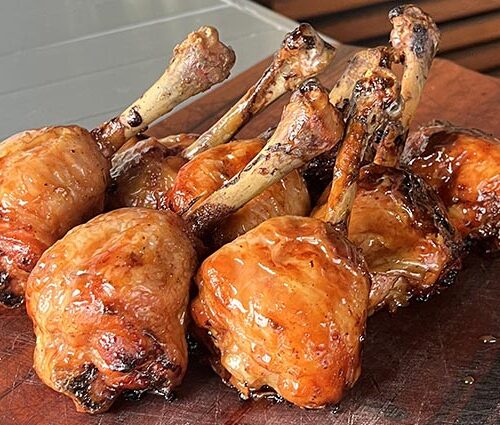 Chicken lollipop au barbecue