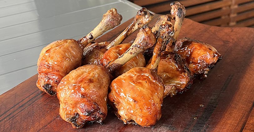 Chicken lollipop au barbecue