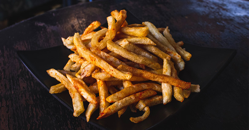 Frites au barbecue