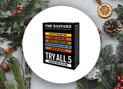 Coffret découverte 5 rubs The Bastard