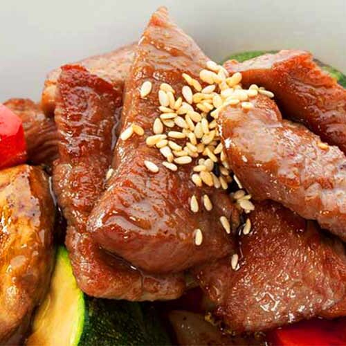 Côtelettes de veau à l’asiatique au barbecue
