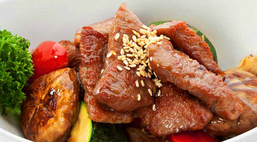 Côtelettes de veau à l’asiatique au barbecue