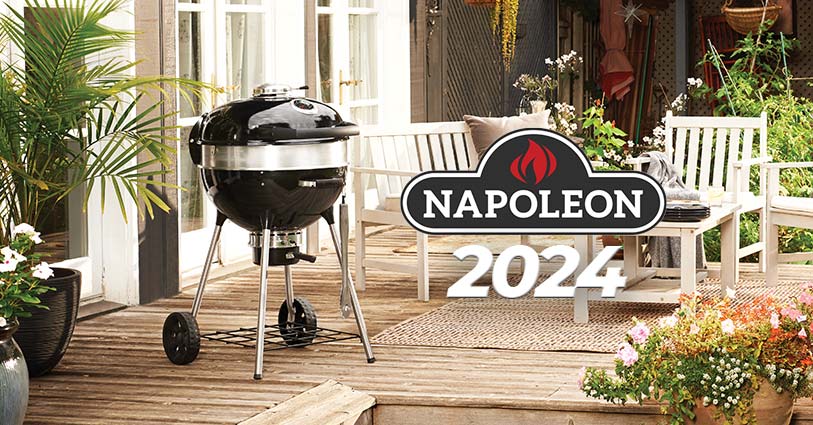 Barbecue charbon Napoléon 2024 : des petites révolutions pour de grandes grillades