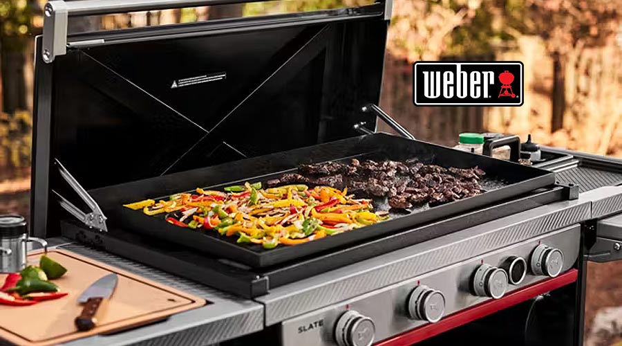 Plancha Premium Slate Weber : la grande nouveauté 2024