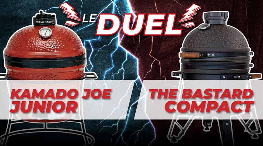 Kamado Joe Junior VS The Bastard Compact