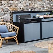 Barbecue charbon encastrable