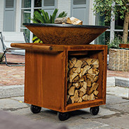 Brasero barbecue - brasero de jardin haut