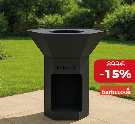 Brasero plancha Nestor Black -15%