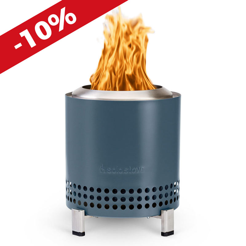 Brasero de table en inox Mesa XL Water + housse de transport - Solo Stove