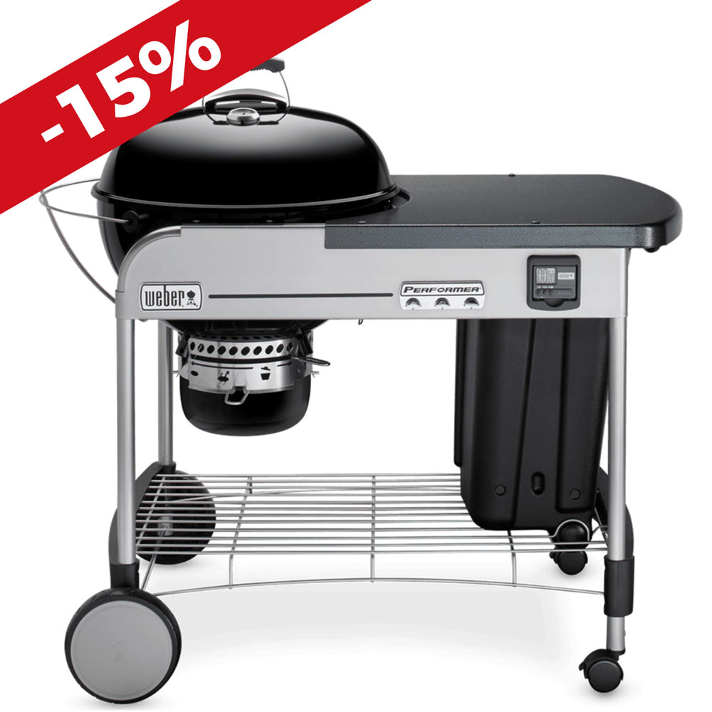 Barbecue charbon Performer Premium 57 cm GBS - Weber