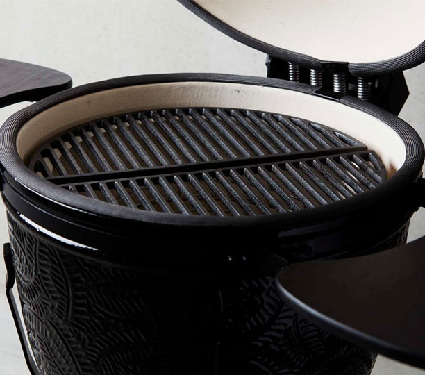 Grilles demi-lune en fonte pour kamado Kamal L Barbecook
