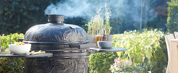 Utilisation du kamado 1.0 XL Kamal noir Barbecook