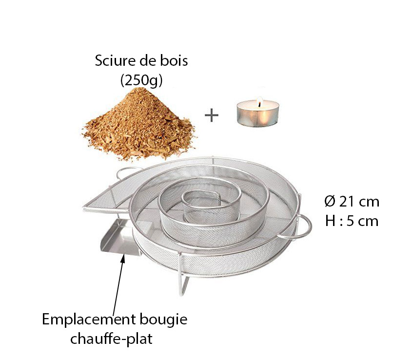 Caractéristiques générateur de fumée froide Barbecook
