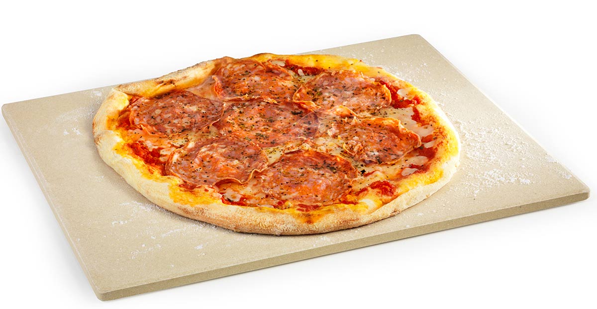 Pierre à pizza pour barbecue Barbecook modèle rectangle