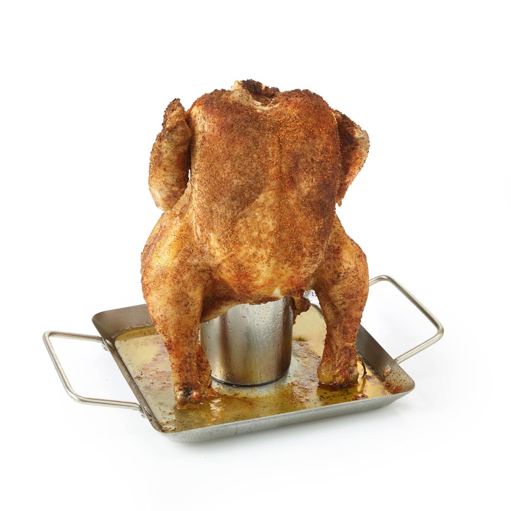Support pour Poulet inox Barbecook