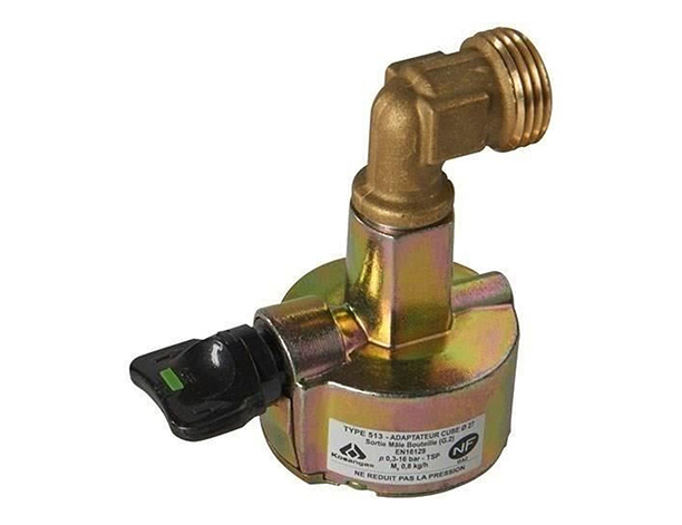Adaptateur ⌀ 27 mm Addax pour bouteille de gaz de 6 kg