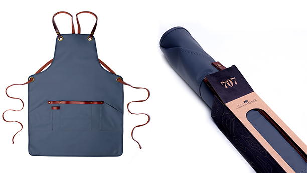 Packaging tablier n°707 Bleu Marine Alaskan Maker