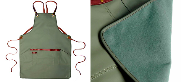 Tablier imperméable 707 Vert kaki Alaskan Maker