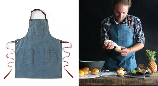 Tablier n°325 coloris denim foncé d'Alaskan Maker