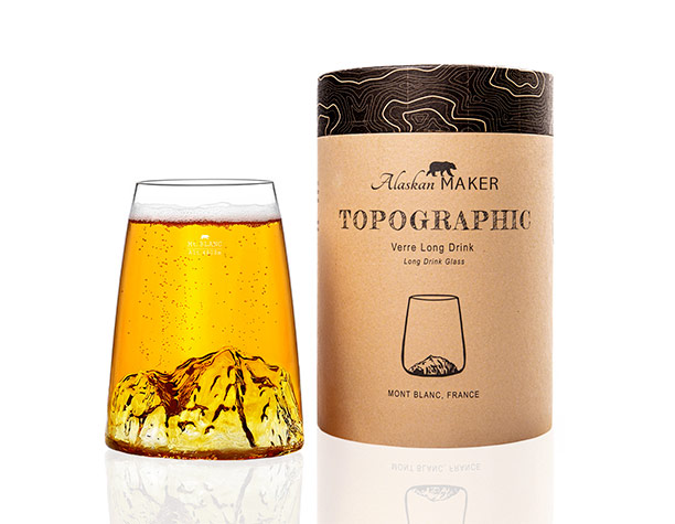 Coffret Alaskan Maker verre Mont Blanc