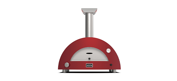 Four Alfa Pizza Moderno 2 gaz Rouge