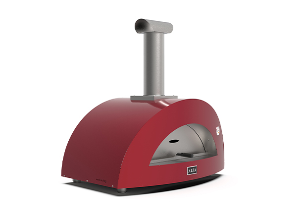 Four Moderno 3 Alfa Pizza Rouge de côté
