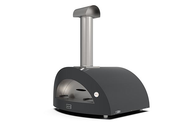 Côté du four Alfa Moderno 5 au bois gris