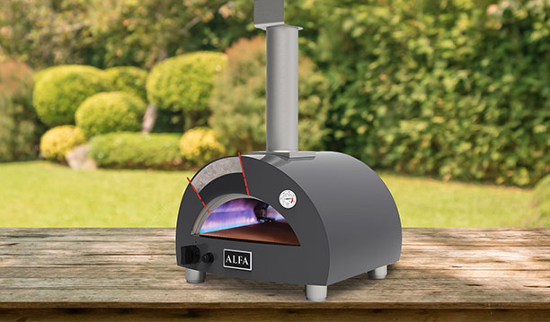 Brûleur Sidefire du Moderno Portable Alfa Pizza