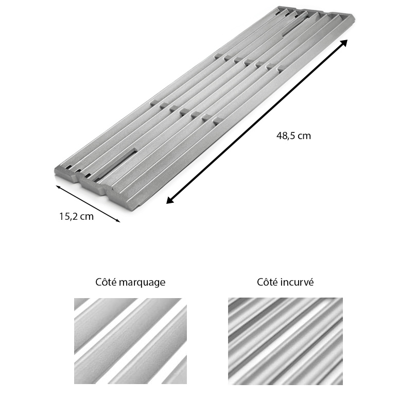 Grille de cuisson barbecue en fonte d'inox Regal Imperial Broil King