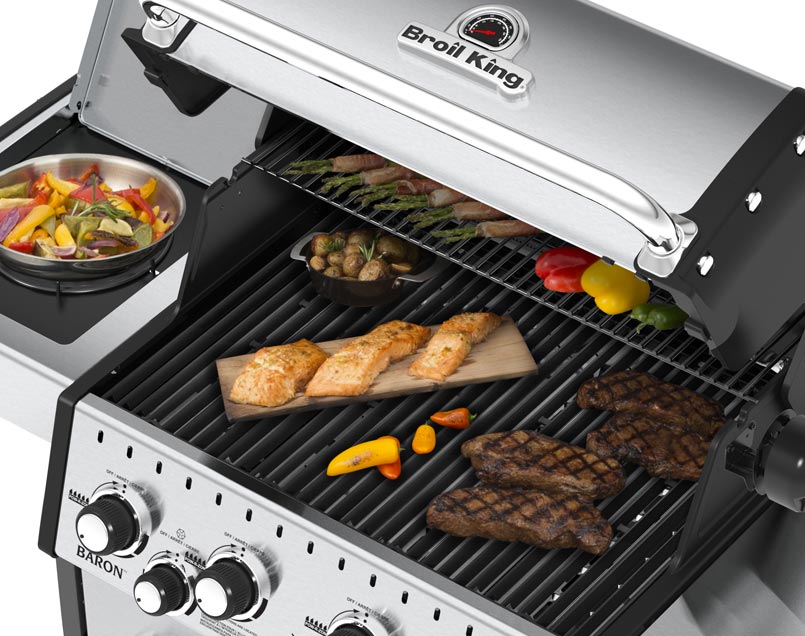 Grille de cuisson barbecue en fonte Baron Broil King