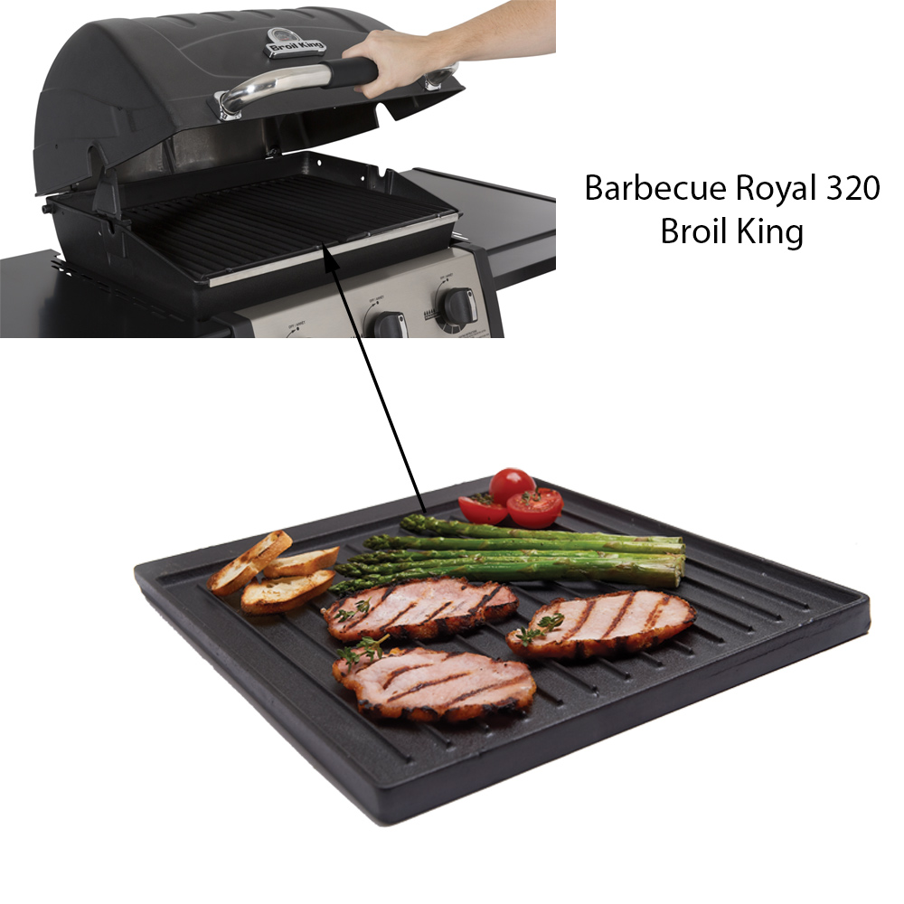 Plancha en fonte barbecue Royal 320 et 340 Broil King