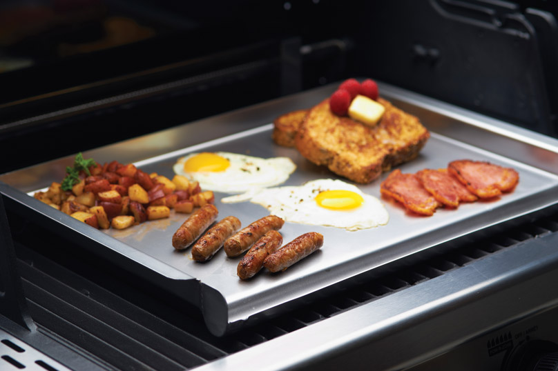 Plancha rectangle en inox compatible barbecues à gaz Broil King