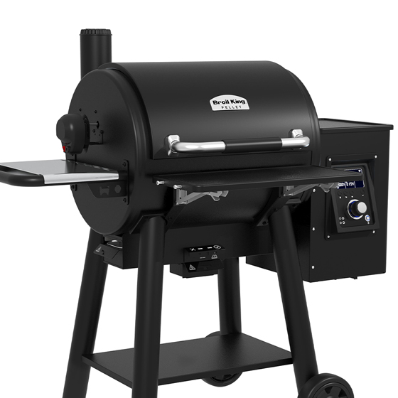 Plan de travail frontal en inox Barbecue Pellet Regal / Crown 400