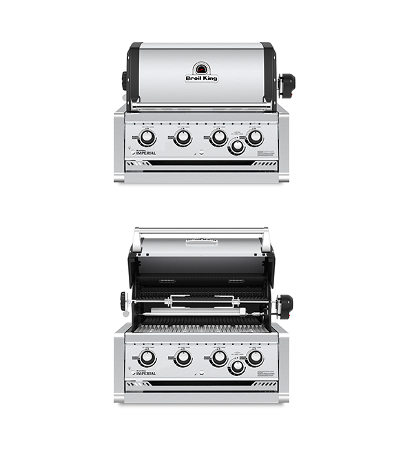 Vues de face du barbecue Imperial S 470