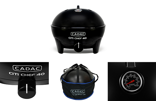 Caractéristiques du barbecue Citi Chef 40