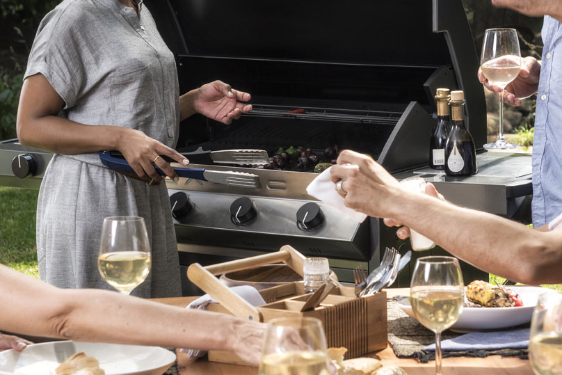 Grande Plancha Cadac en fonte pour barbecue Meridian