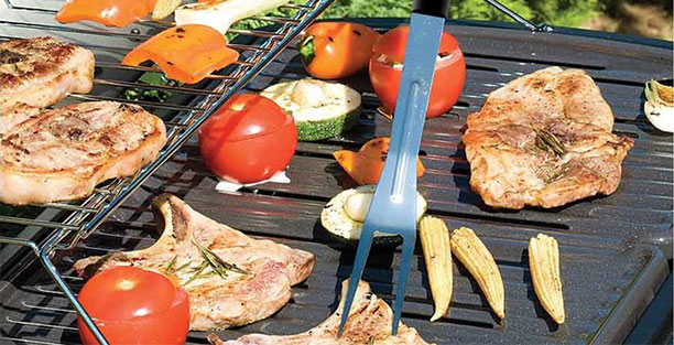 Ustensile pour barbecue Campingaz en action