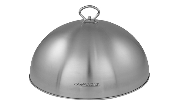 Cloche en inox 32 cm pour plancha Campingaz