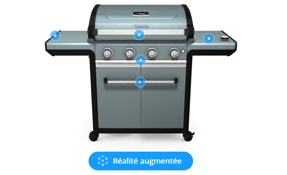 Barbecue gaz Premium 4W Campingaz