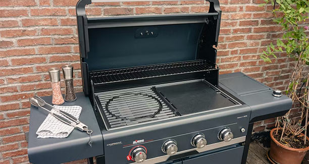 Barbecue gaz Select 4 EX SBS Campingaz - surfac de cuisson
