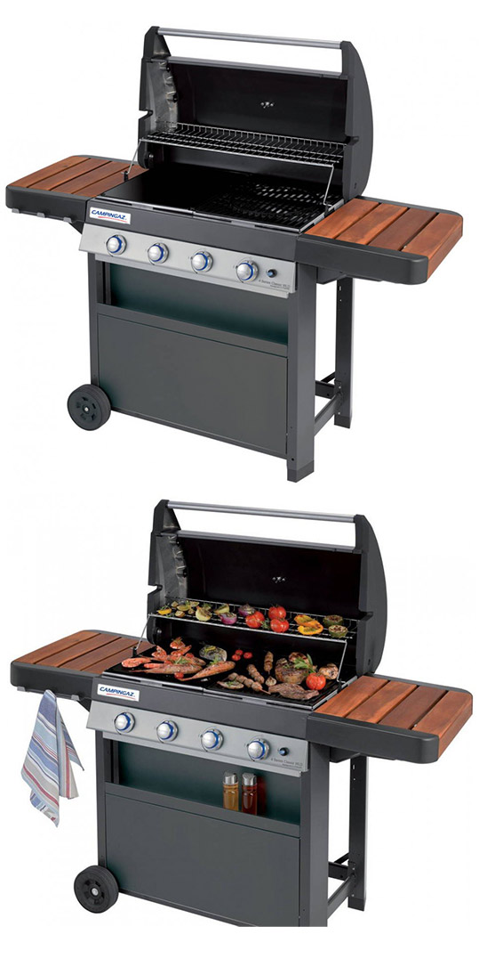 Barbecue à gaz 4 Series Classic WLD de la marque Campingaz Campingaz Barbecue gaz 4 series classic WLD + Plancha