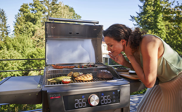 Cuissons sur le barbecue électrique Evolve Char-Broil