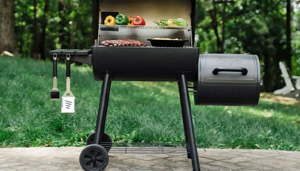 Barbecue fumoir Smokin'Pro Char-Griller offset smoker charbon de bois