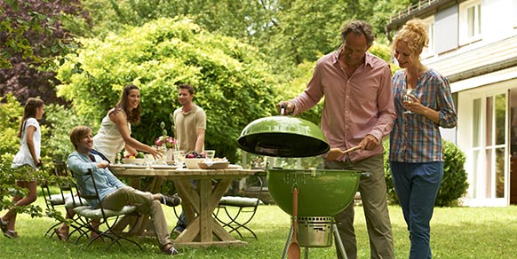 Bannière barbecue charbon ou barbecue pellets
